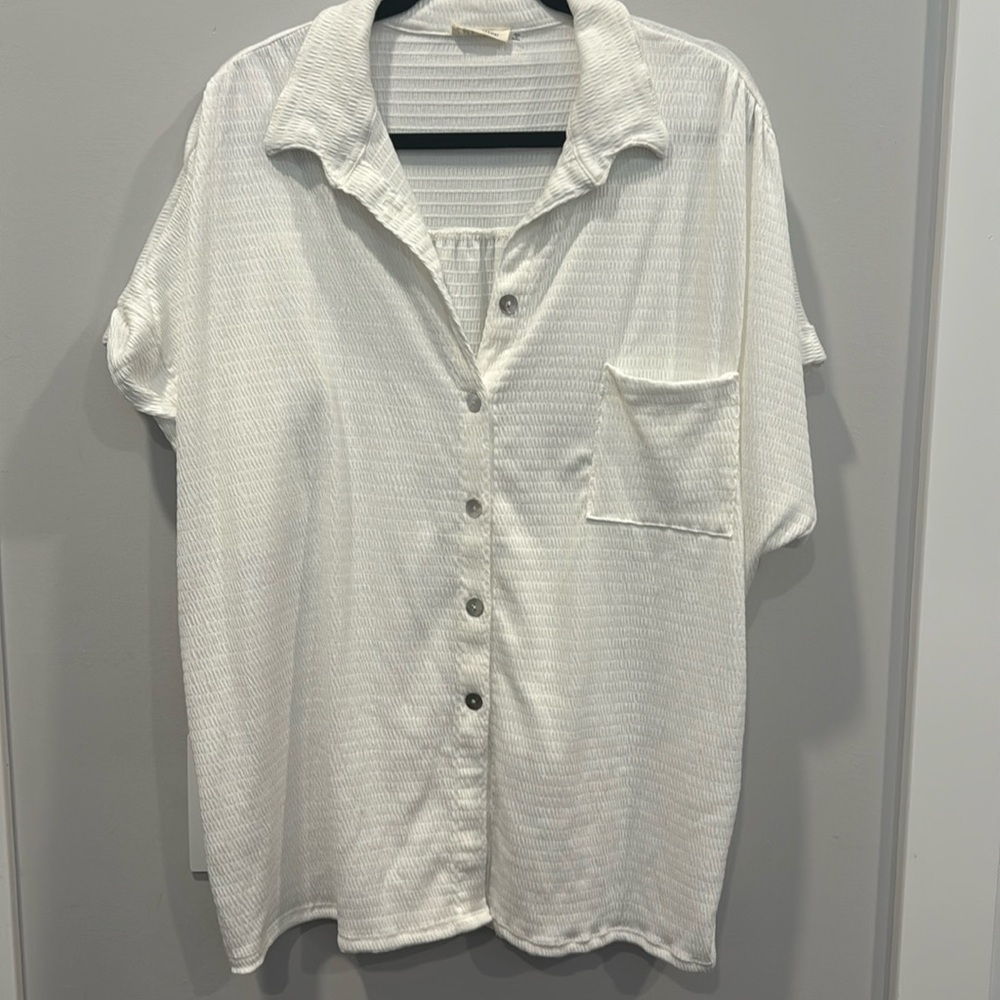 Blumin Apparel Short Sleeved Button Down